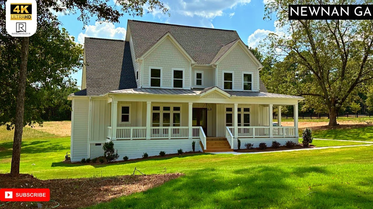 Check out this Charming Modern Farm House Home For Sale in Newnan GA