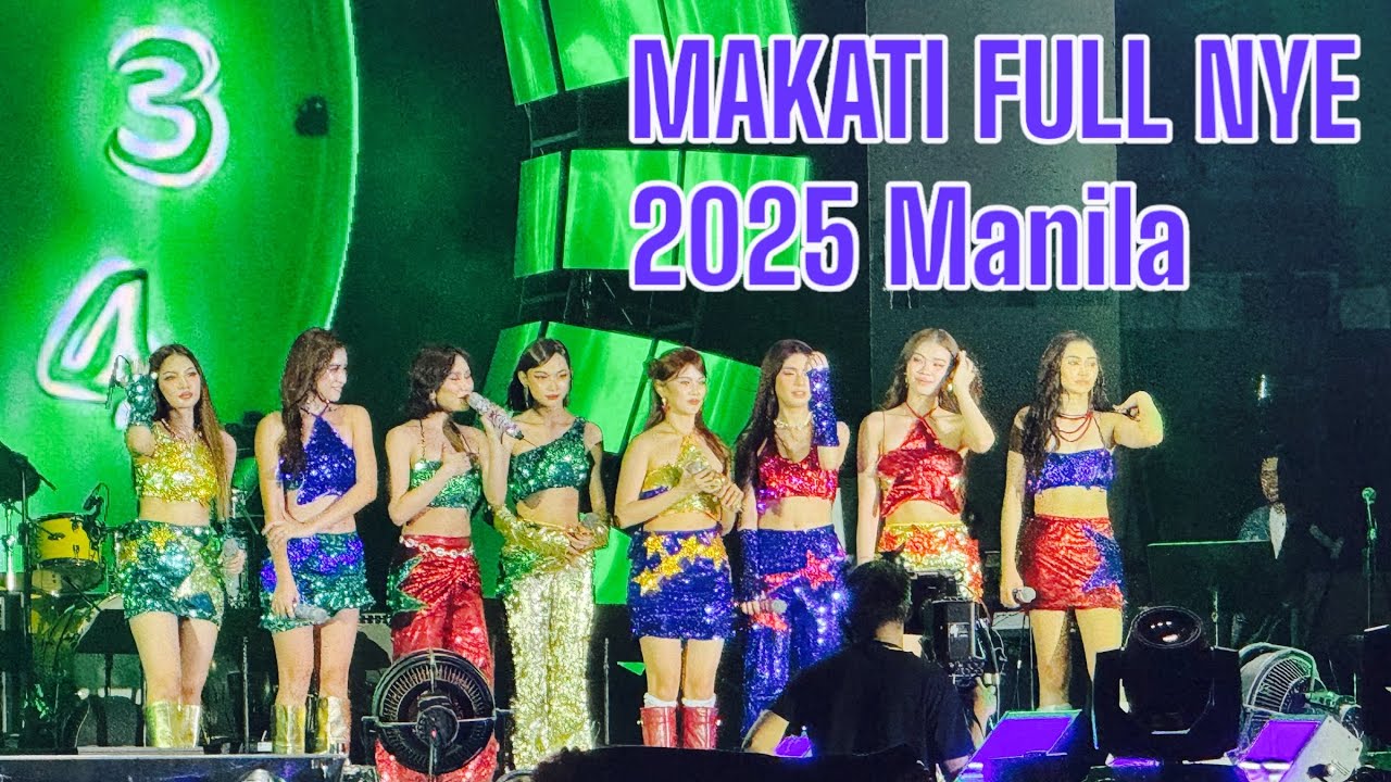 NEW YEAR EVENT COUNTDOWN IN MAKATI MANILA PHILIPPINES