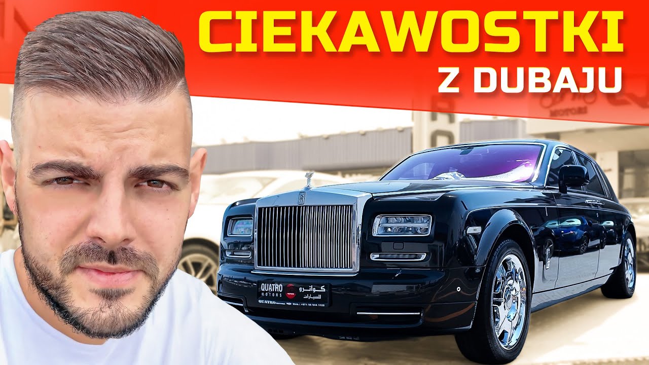 Najciekawsze auta z Dubaju do importu w 2025. Suzuki, Toyota, Ferrari, Rolls - Royce, McLaren