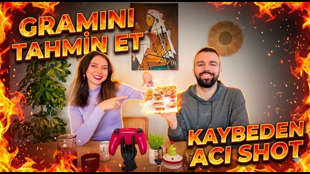 Gramını Tahmin Et! Kaybeden Acı Shot Attı 🌶️