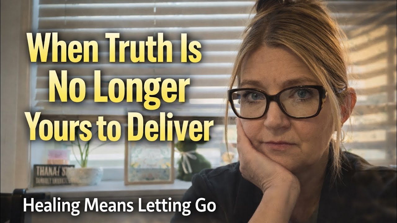 When Truth Is No Longer Yours to Deliver — Letting Go, Emotional Freedom, and Spiritual Release