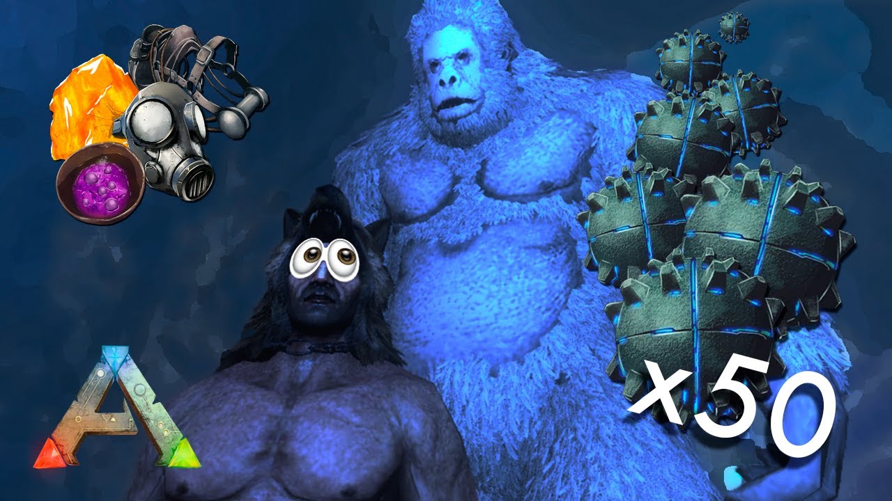 50 ARTEFACTOS DEL FUERTE💪🏼 | CUEVA YETI | ARK MOBILE