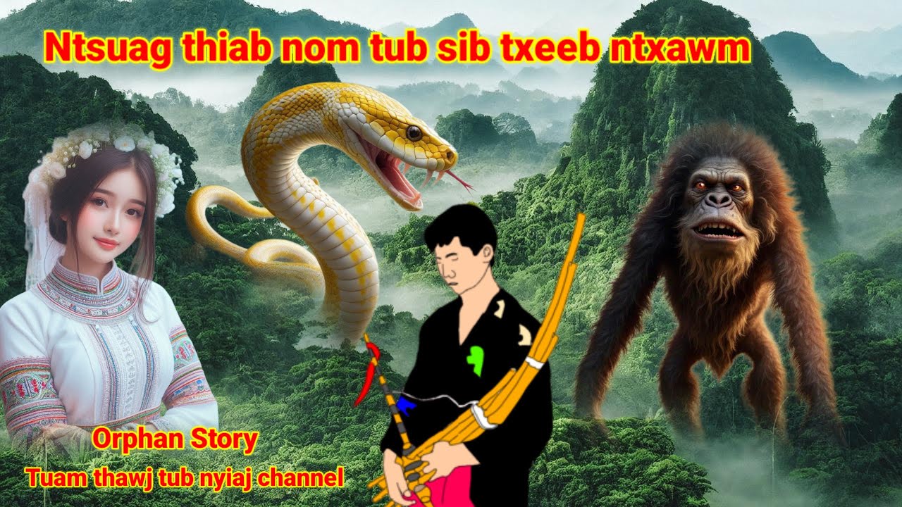 Dab neeg Ntsuag thiab nom tub sib txeeb ntxawm (Orphan Story) 15/8/2024