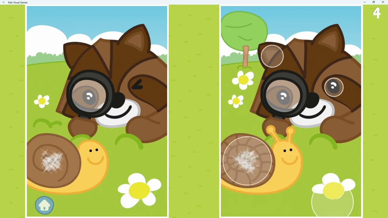 Kids Visual Games -  Encuentra las diferencias (Juego N°3)