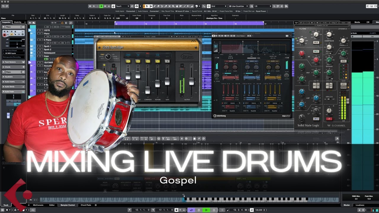 Mixing Gospel Drums