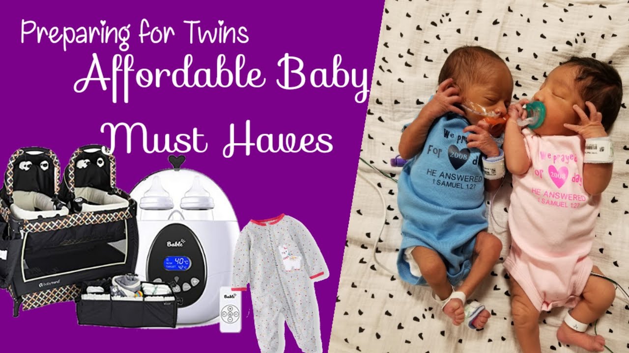 Preparing for Twins | Baby Must Haves for 0 to 3 months | Twins Must Haves