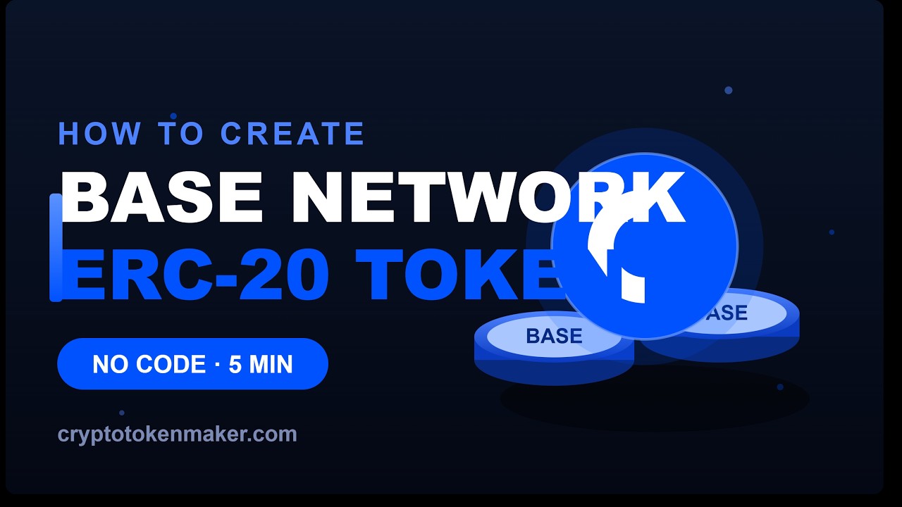 Create Base Network Token ERC 20 &mdash; Free No Code Generator
