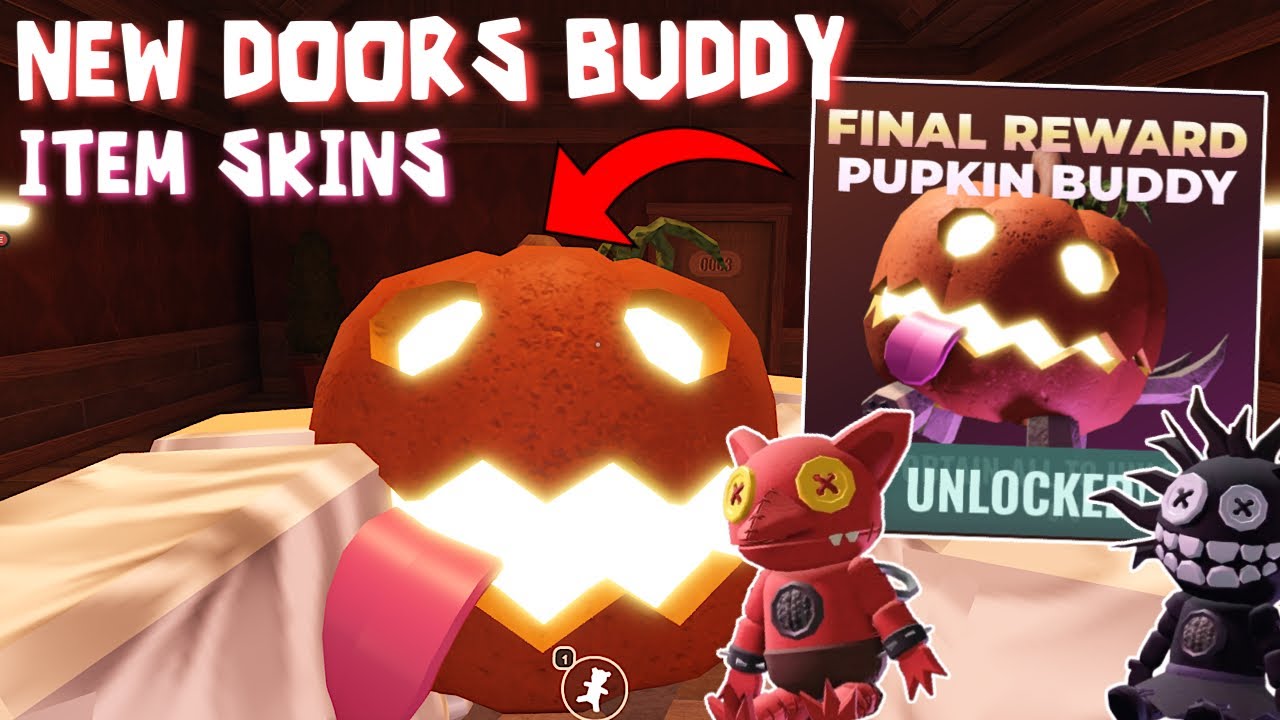 DOORS JUST ADDED PETS? (BUDDYS) Doors Trick or Treat Halloween Final Reward Update