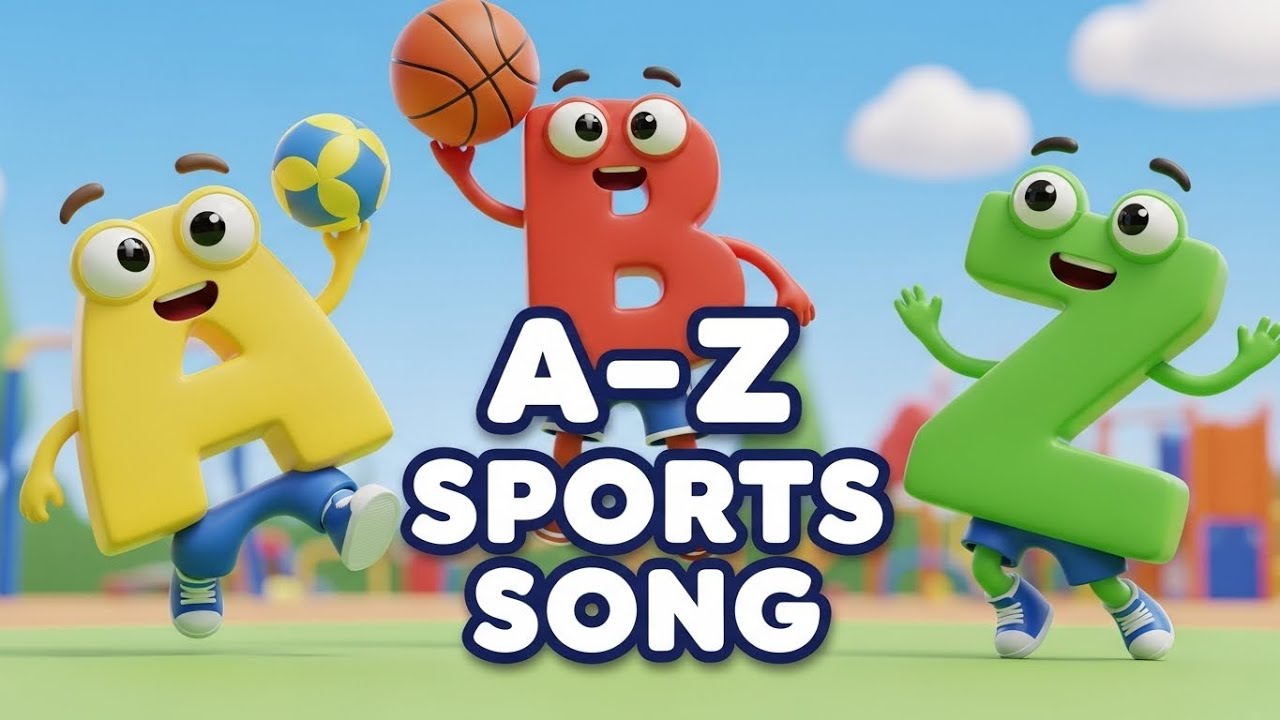 ABC Phonics Song to Learn about Sports  | Learn Sports with Alphabet Fun