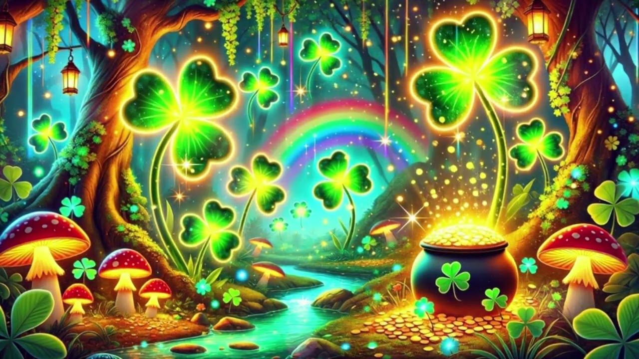 Elegant Instrumental Background Music 🍀 St. Patrick’s Day Whimsical Land to Work, Study or Relax