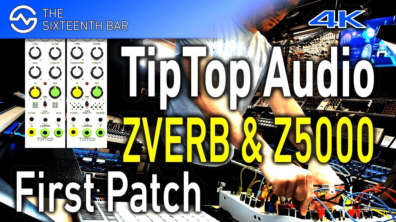 TipTop Audio ZVERB & Z5000 - Techno Jam - Synthesizer Live