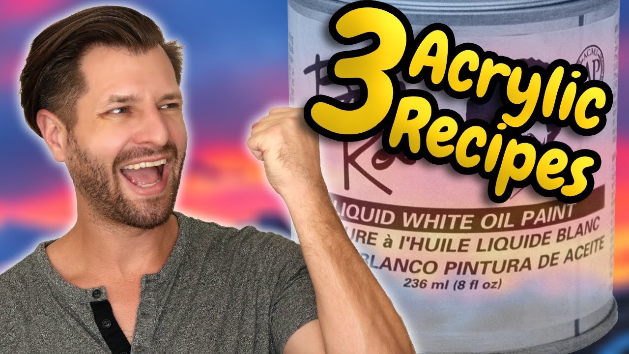 3 DIY Acrylic Liquid White & Magic White Recipes!