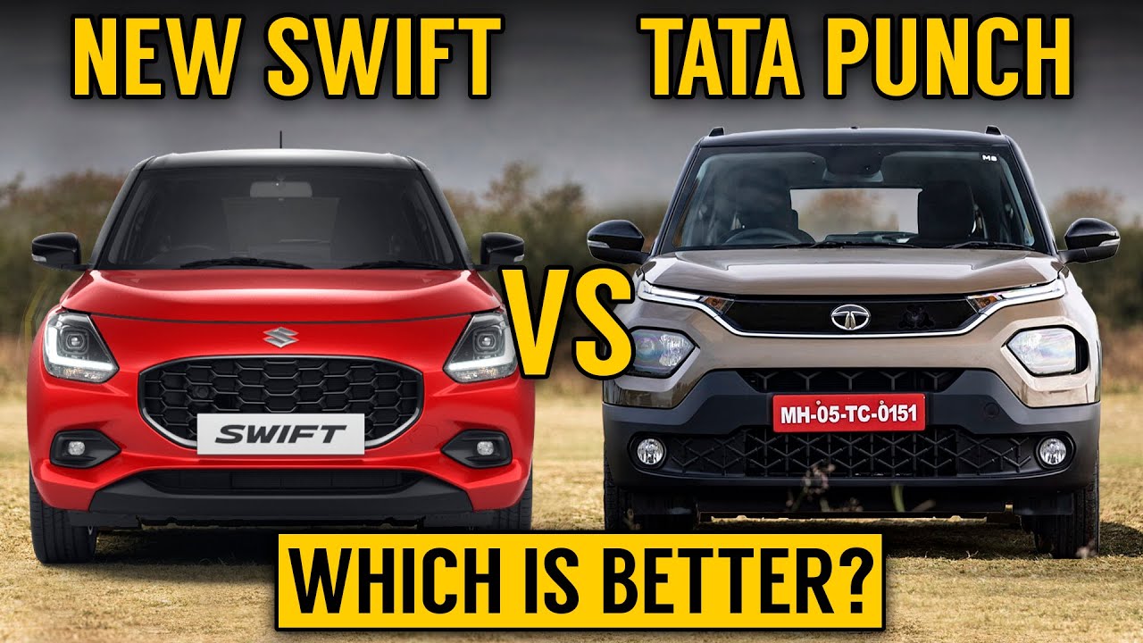 New Swift Vs Tata punch | swift 2024 vs tata punch comparison | Which is better? Swift vs punch
