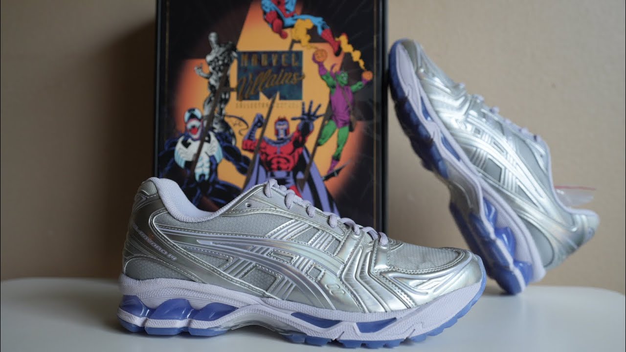 KITH x MARVEL ASICS GEL KAYANO 14 SILVER SURFER UNBOXING | PSA GRADED COMIC!!!