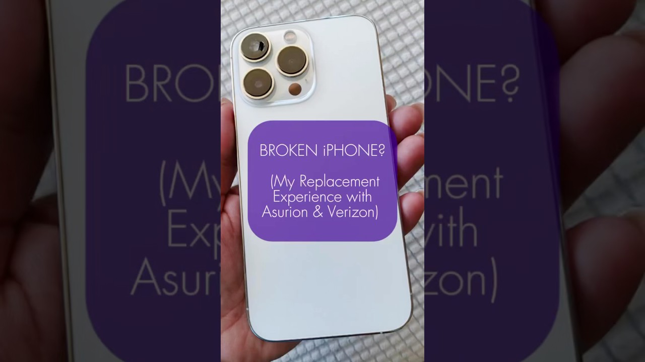 BROKEN iPHONE CAMERA? (My Replacement Experience with Asurion & Verizon) | Разбилась камера Айфона?
