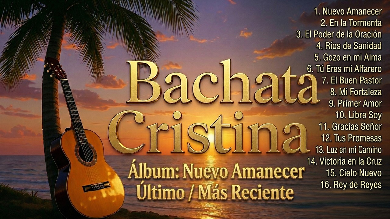 Increíbles BACHATAS Cristianas 2026 🌅 Nuevo Amanecer  Álbum Más Reciente De Adoración