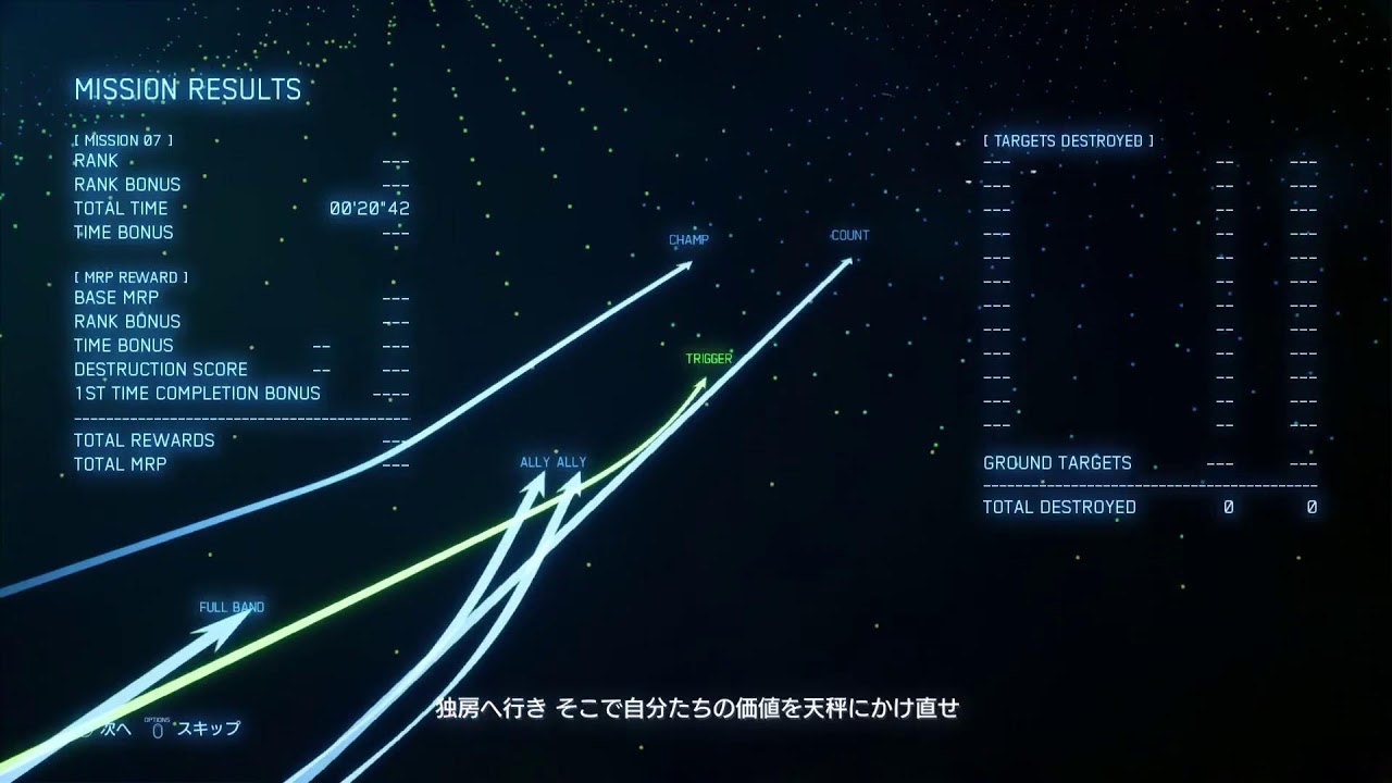 『エースコンバット７』フリープレイだからコッソリやってみる！ていうかシリーズはじめてだったわの巻【寝落ち防止配信】
