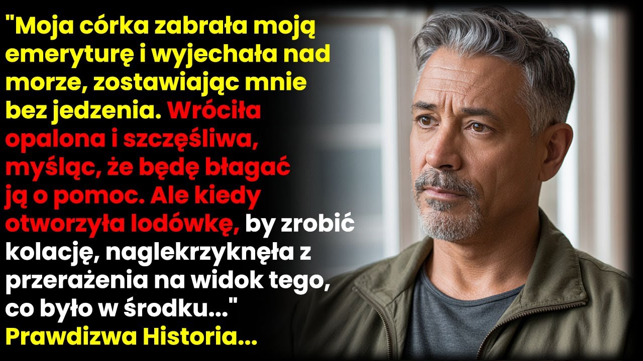 Córka zabrała moją emeryturę. Gdy otworzyła lodówkę, zbladła. Prawdziwa historia...