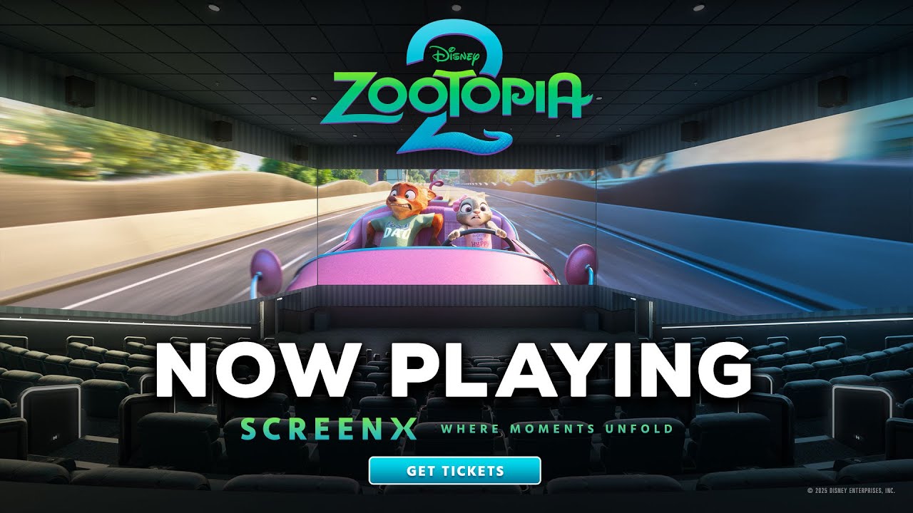 «Зверополис 2» в ScreenX | Купите билеты прямо сейчас и посетите GSC 1 Utama и Aurum Theatre TRX