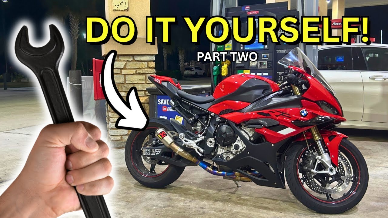 DIY Akrapovic Headers Installation K67 BMW S1000RR (Part 2)
