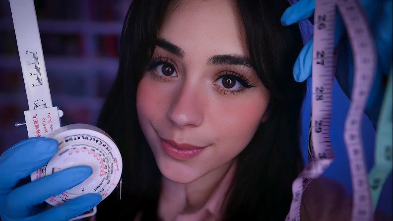 ASMR | Measuring Every Inch of Your Face