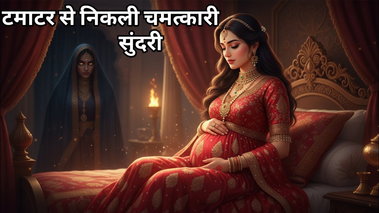 टमाटर से निकली चमत्कारी सुंदरी की कहानी | एक अनोखी कहानी | #hindistories #moralstories #viral 