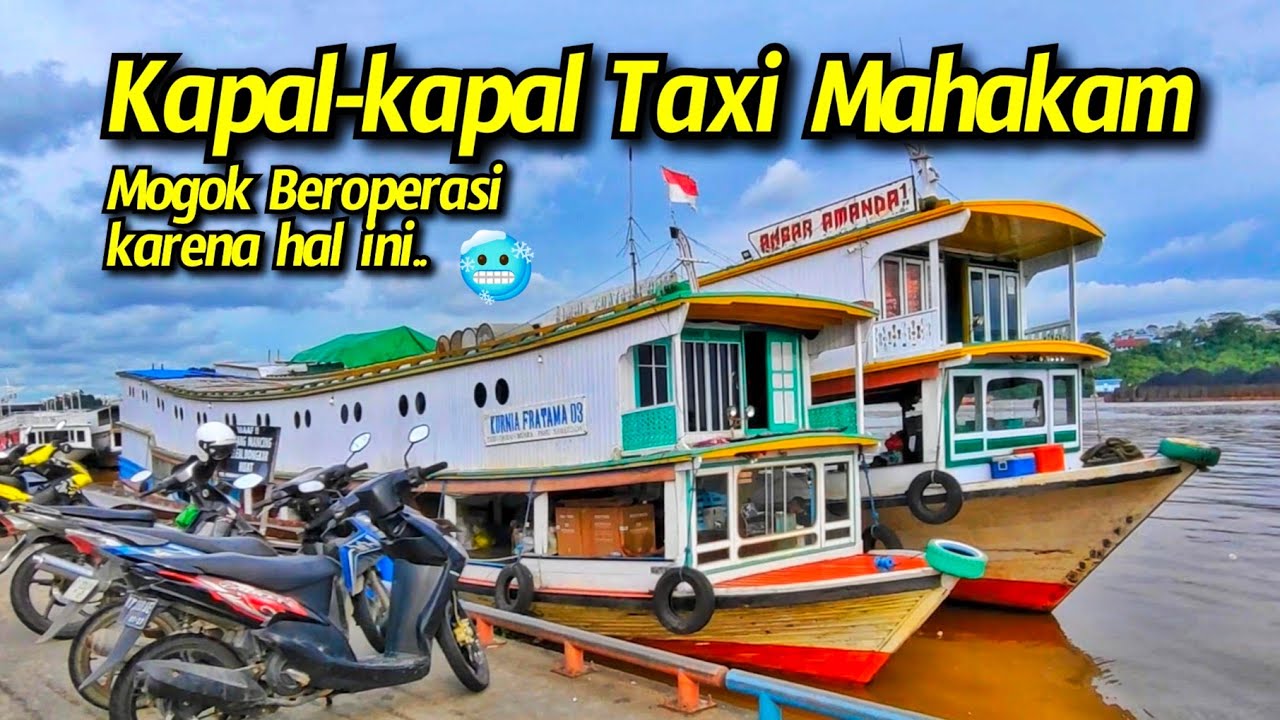 Kapal-kapal taxi mahakam tidak jadi berangkat karena BBM bersubsidi