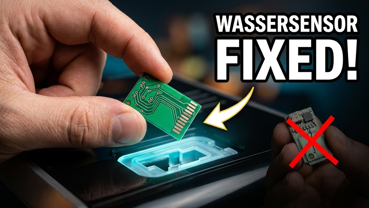 Saeco Moltio HD8769 Wassersensor wechseln /  Wather Sensor replace