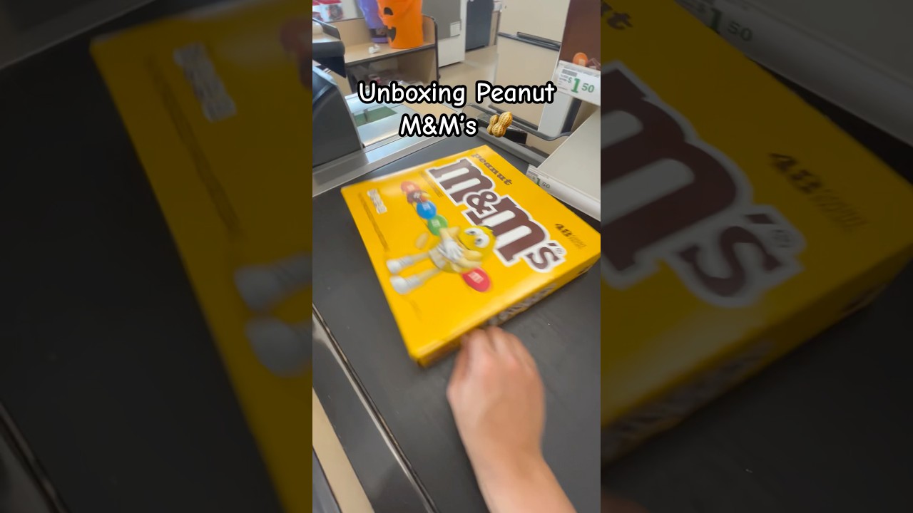 Распаковываем арахисовые M&M&rsquo;s 🥜