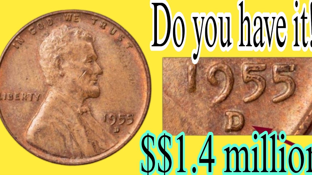 1955 Lincoln Penny Worth $185,000 &ndash; Rare Error Coin That Changed History!