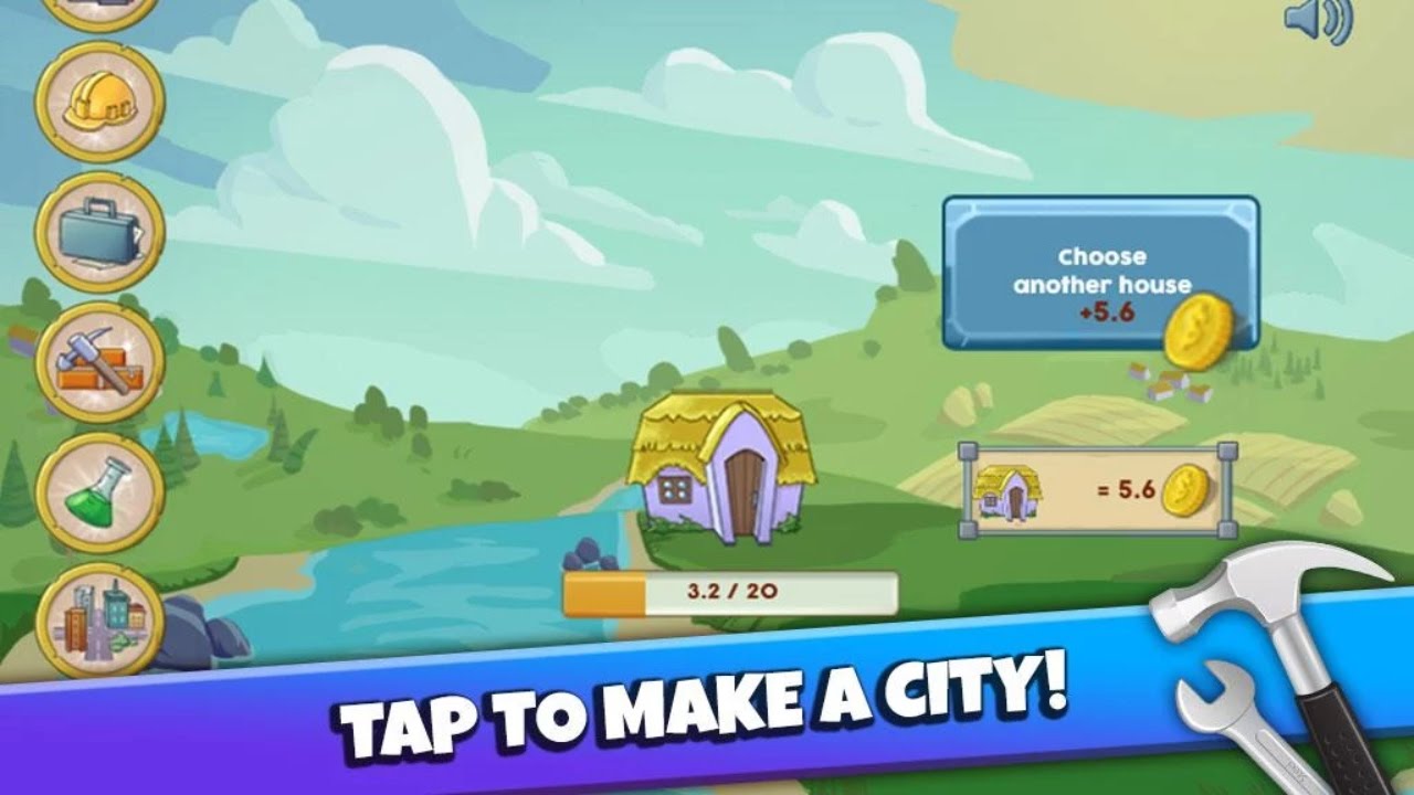 Make a City - Build Idle Game Android Gameplay