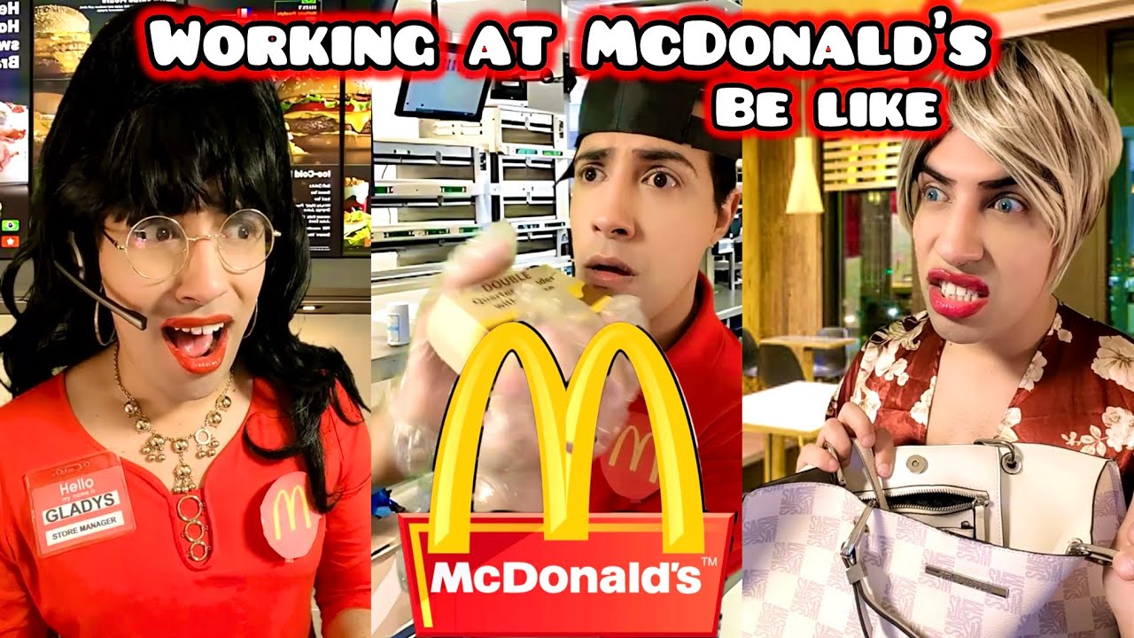 Working at McDonald's Be Like (Best Comedy Skits Compilation)