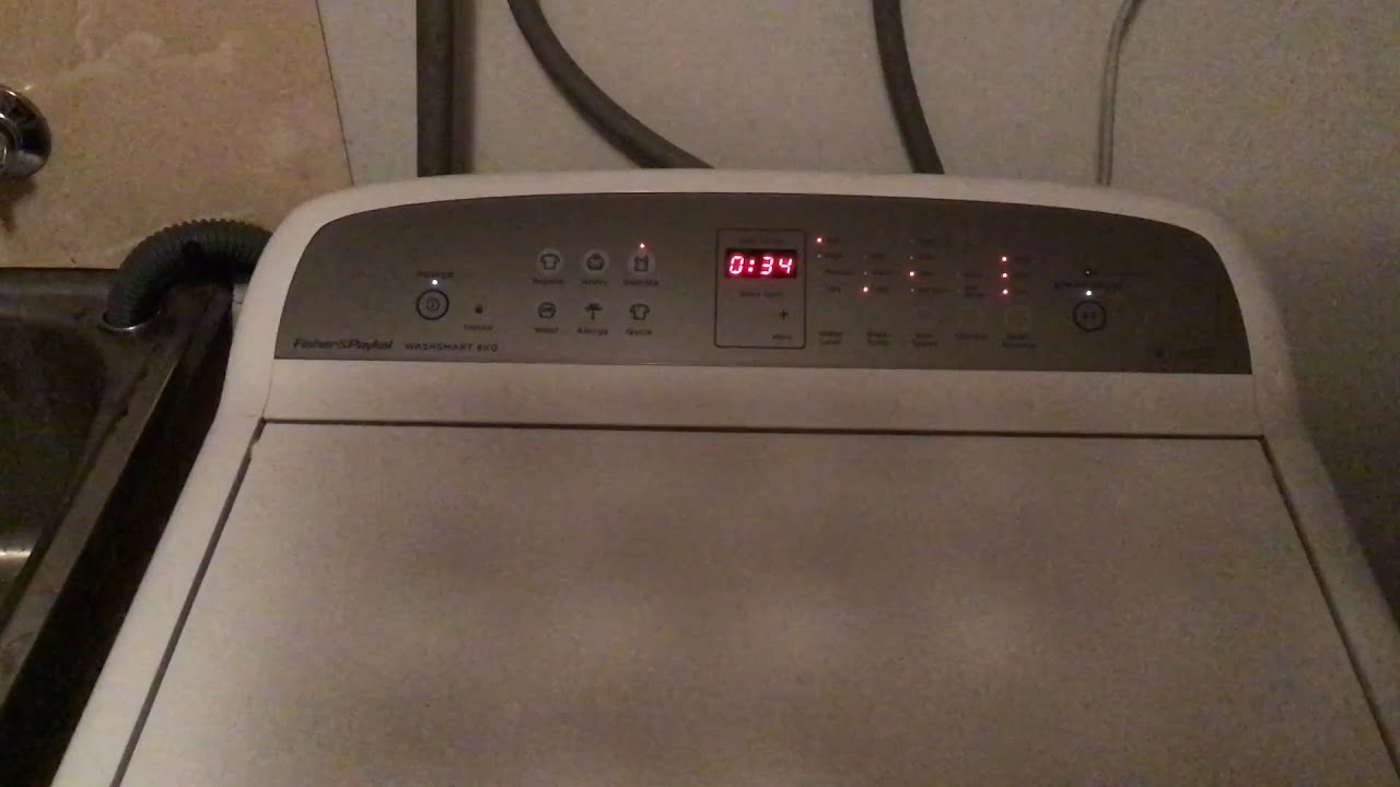 Fisher & Paykel Washsmart Washing Machine With Dyllan