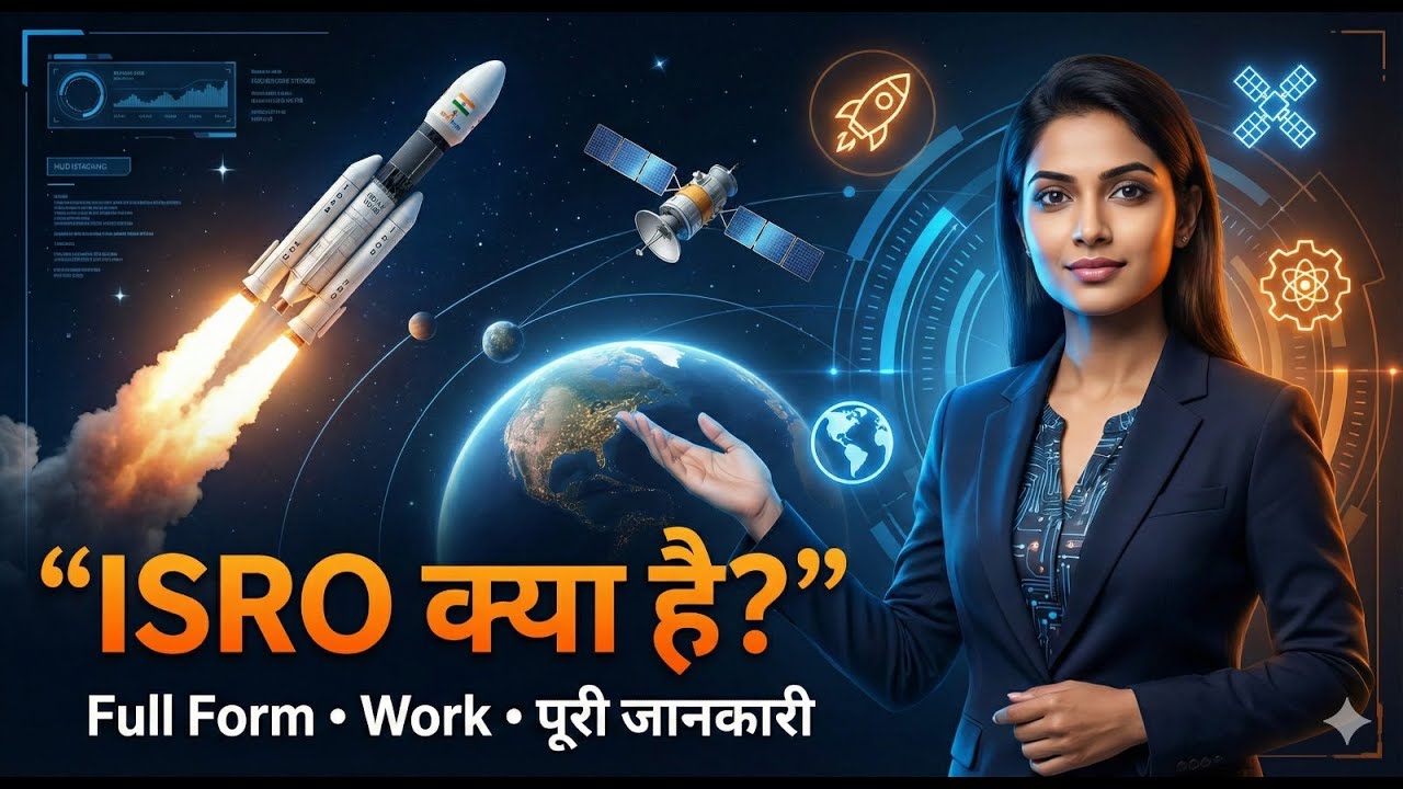 ISRO Kya hai | ISRO Full Form | Work Of ISRO | What is ISRO | इसरो क्या है | About ISRO in Hindi |