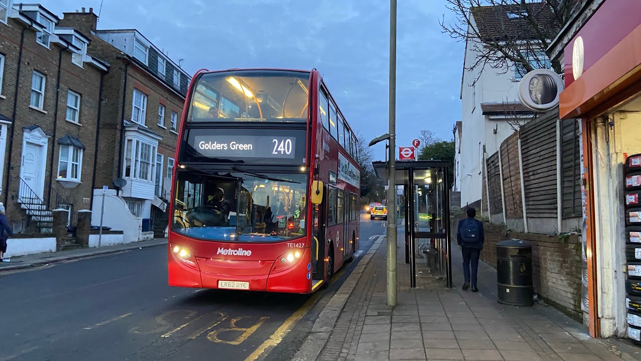 *NICE VOITH*Journey on the 240:ADL Enviro 400|TE1427, LK62 DYC|LondonBuses632