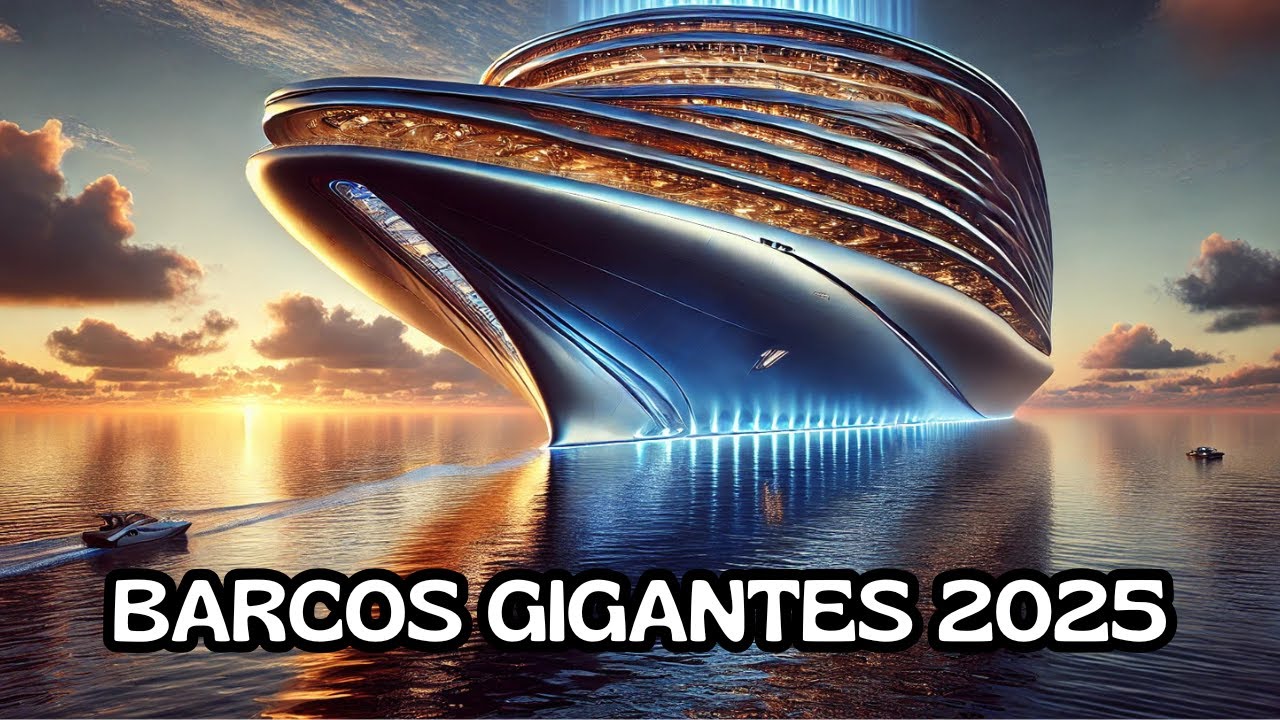 Los Barcos M&aacute;s Grandes del Mundo Hasta 2025: Cruceros y Megabuques Impresionantes