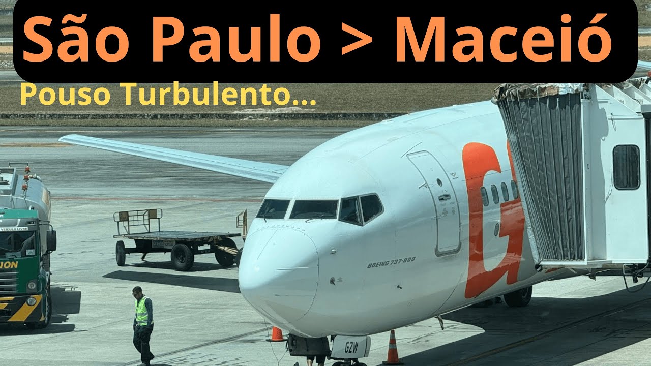 Como é voar com a GOL de São Paulo a Maceió?