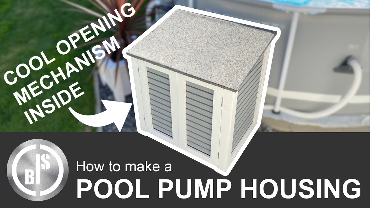 MAKING A POOL PUMP HOUSING WITH A COOL OPENING MECHANISM