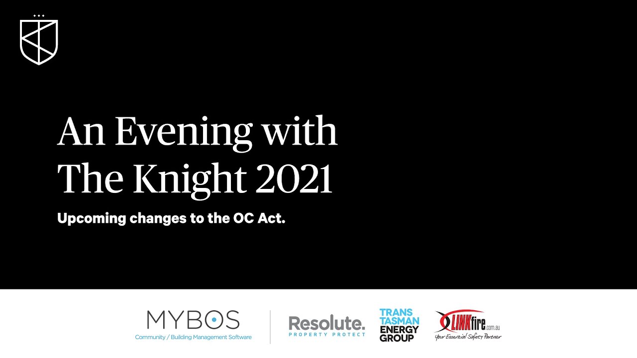 Upcoming changes to the OC Act with Mark Lipshutz - An Evening with The Knight 2021