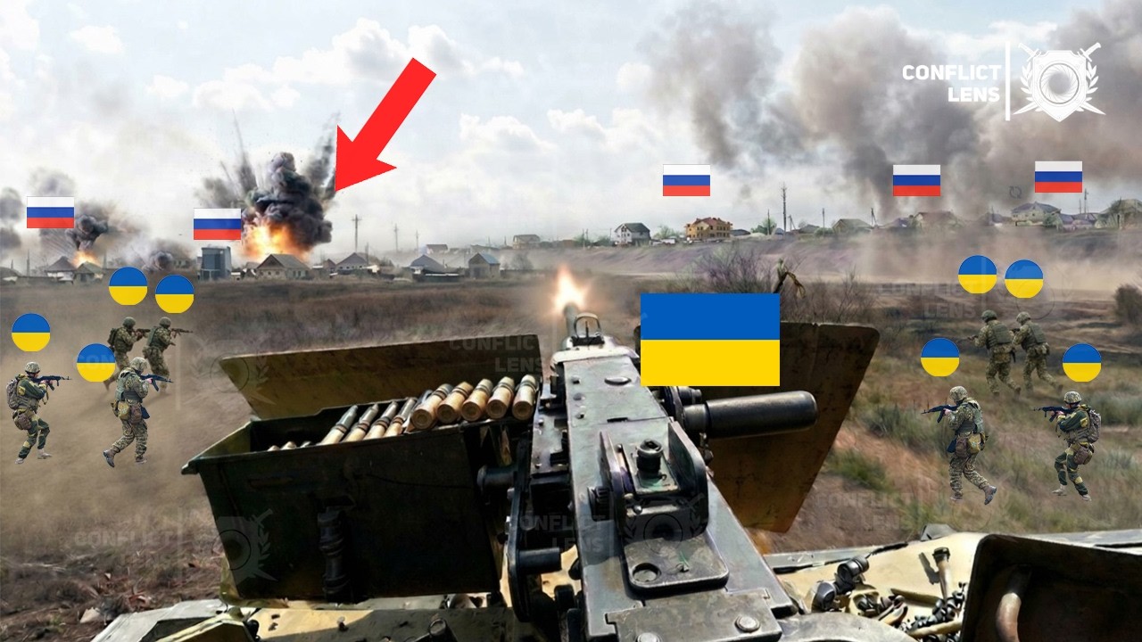 Россия отступает! Украинские войска штурмуют позиции противника в ходе 30-часового наступления.