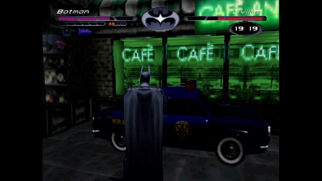 Batman & Robin PS1 Free Roam
