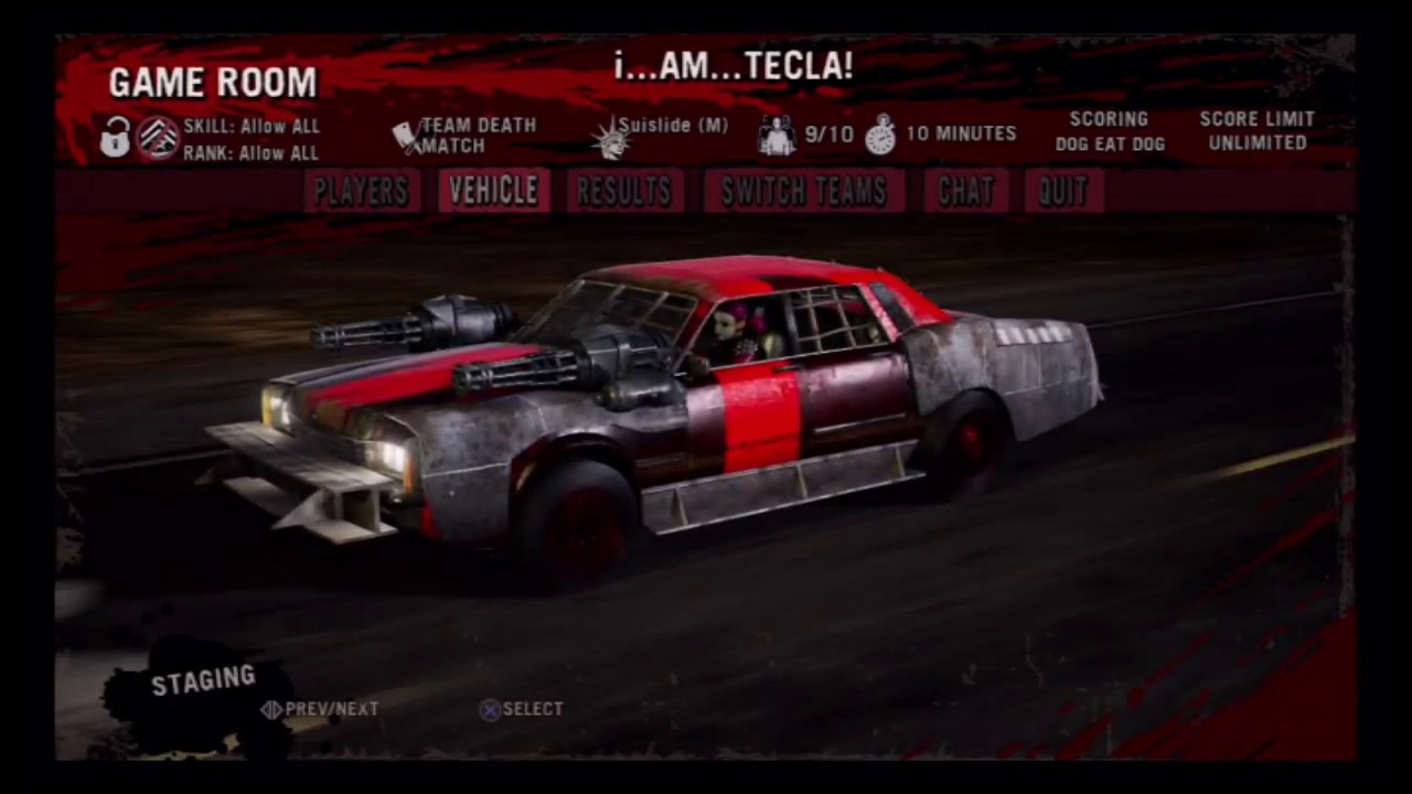 Twisted Metal [PS3] [Online Unranked TDM] [Road Boat]