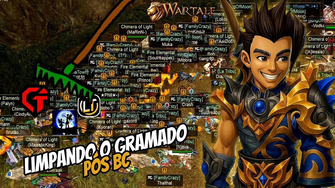 WARTALE - LIMPANDO GRAMADO PÓS BC - bonus no final #FCRECRUTA