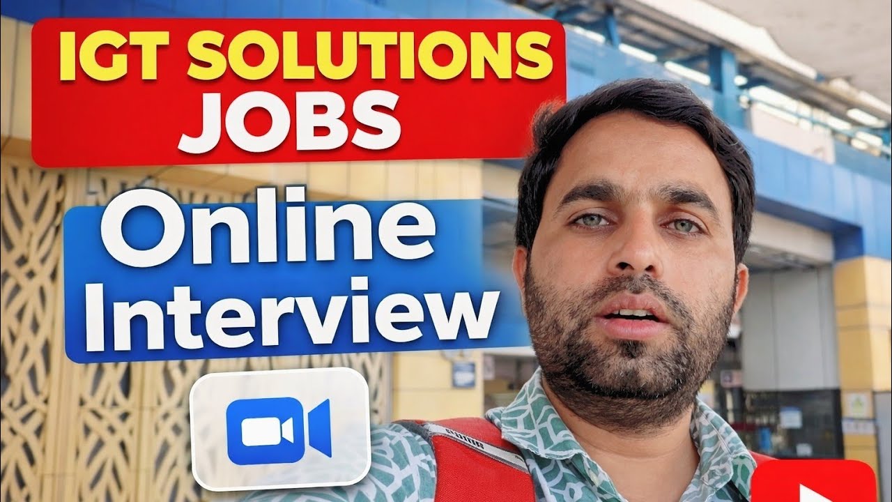 IGT SOLUTIONS Mega - Hiring | Online Interview | Upto 40k CTC Salary