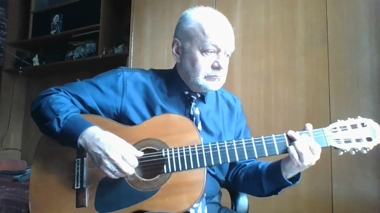 Случайный вальс (Ночь коротка...) на гитаре