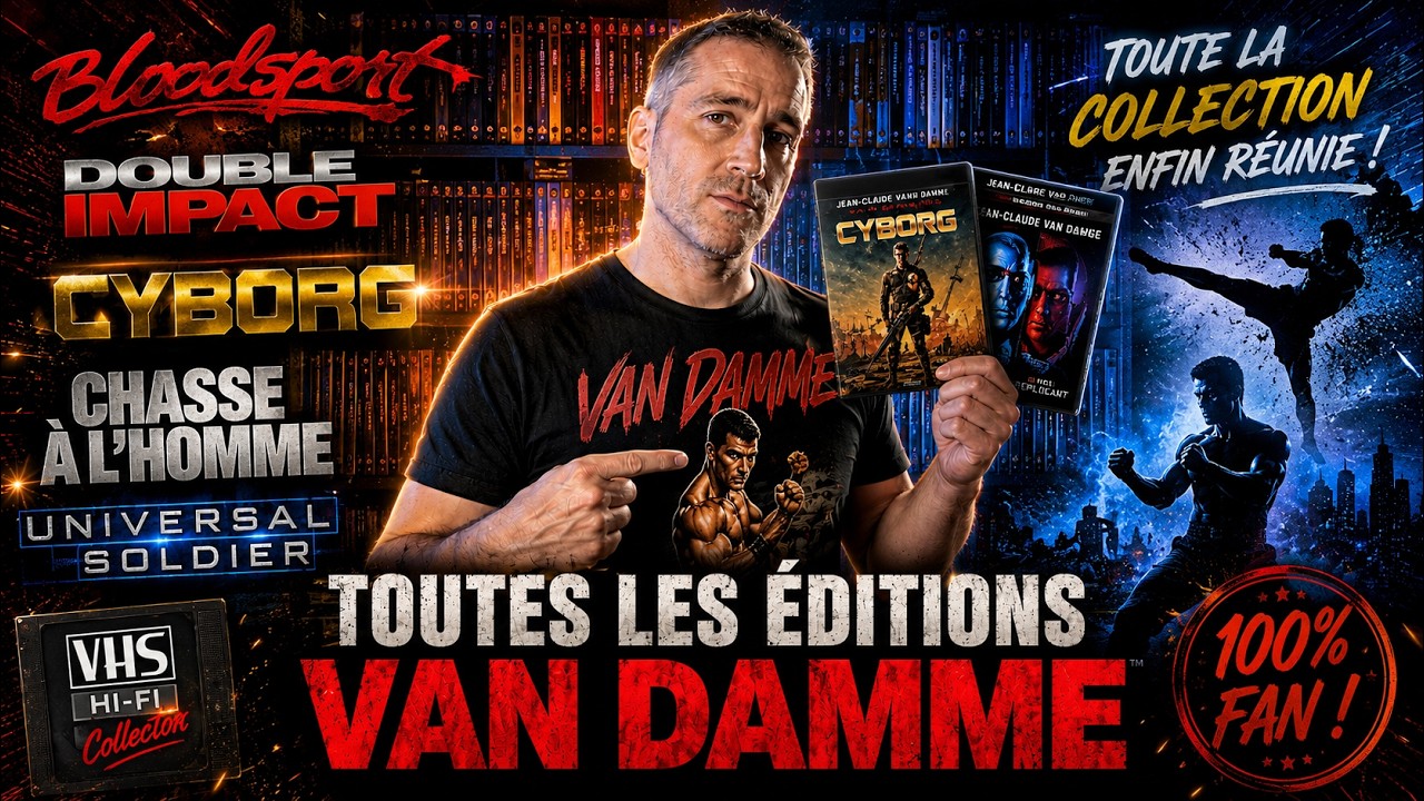 VAN DAMME : Les meilleures éditions DVD & Blu-ray (ESC, Studio Canal, Metropolitan...)