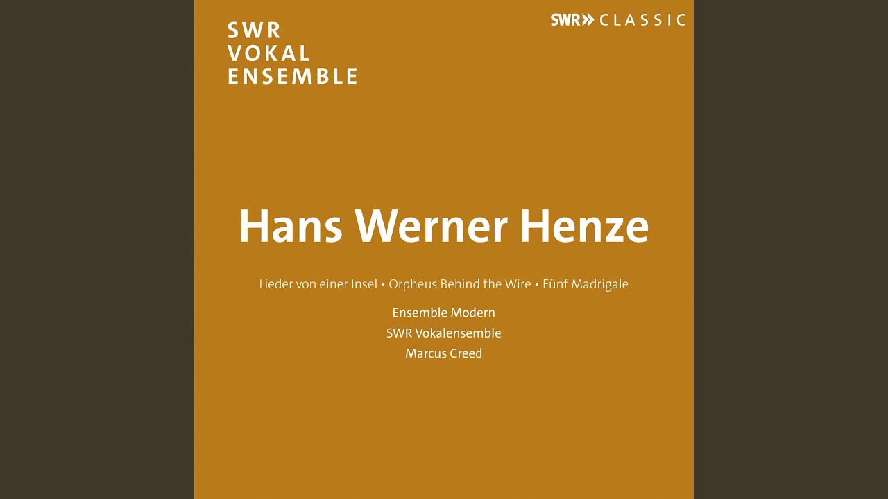 Orpheus Behind the Wire: No. 5, Orpheus