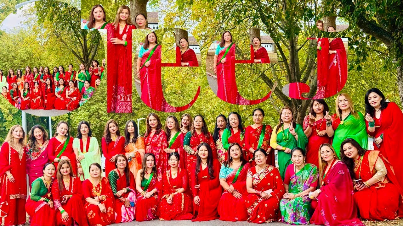 TEEJ CELEBRATION IN SOUTH CERNEY 2025 |NEPALESE LADIES GET-TOGETHER EVE| UK 