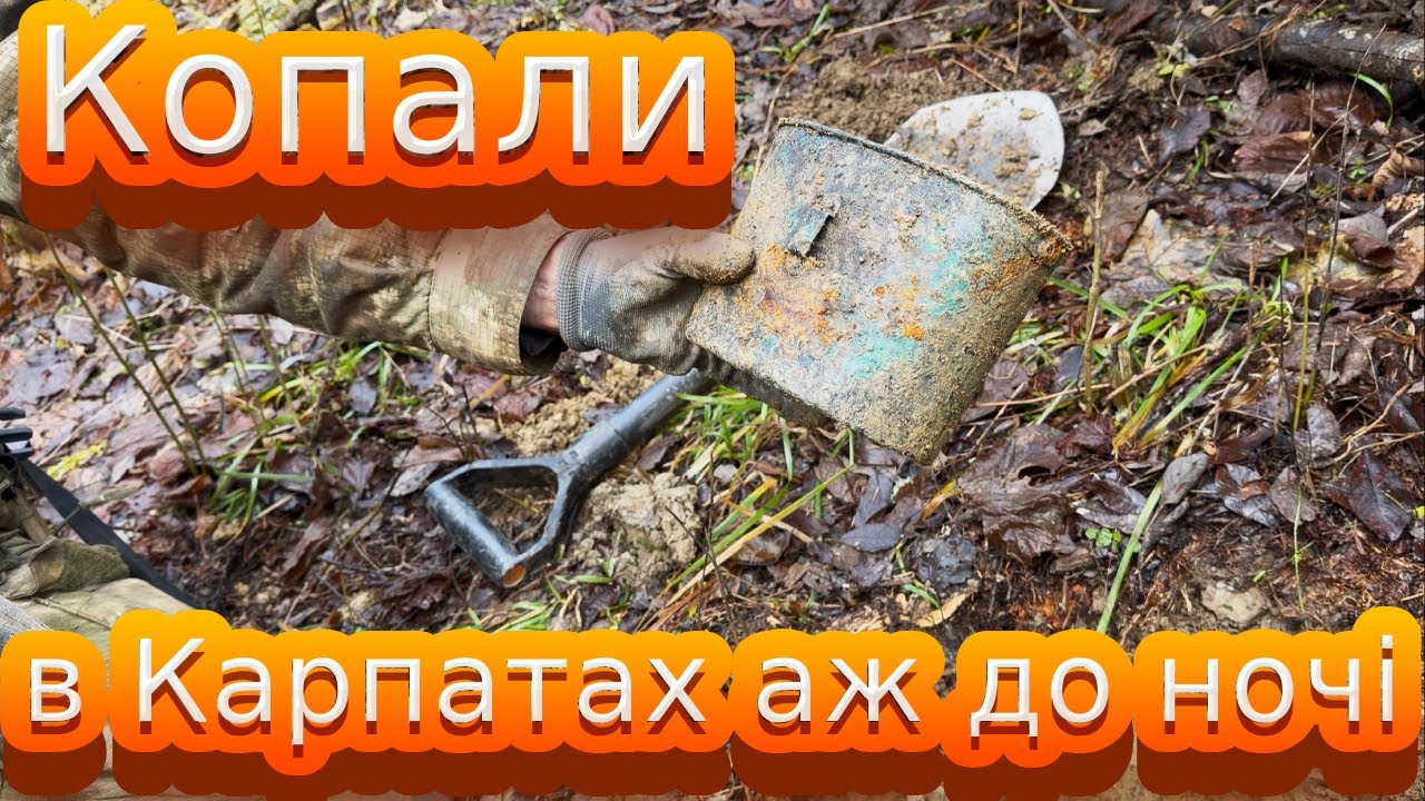 Перспективне місце пошуку в Карпатах. WW1 Metaldetecting 