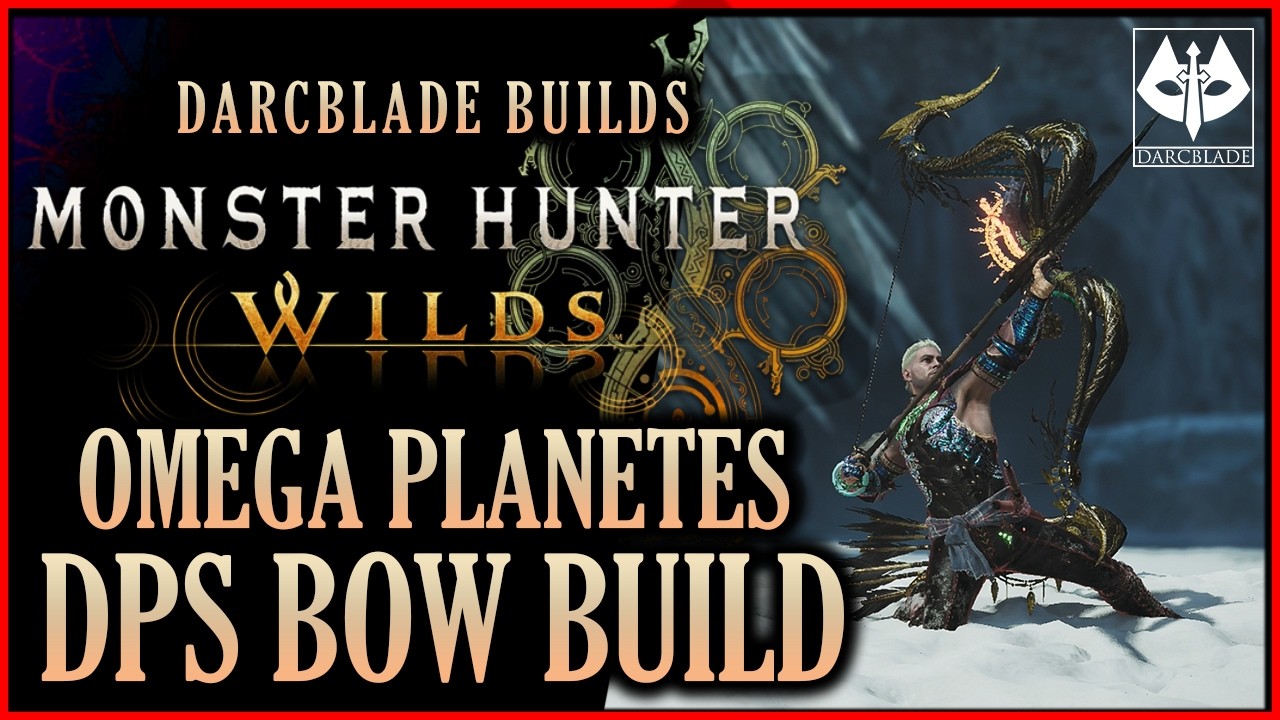 OMEGA BOW DPS BUILD : BEST MONSTER HUNTER WILDS BUILDS